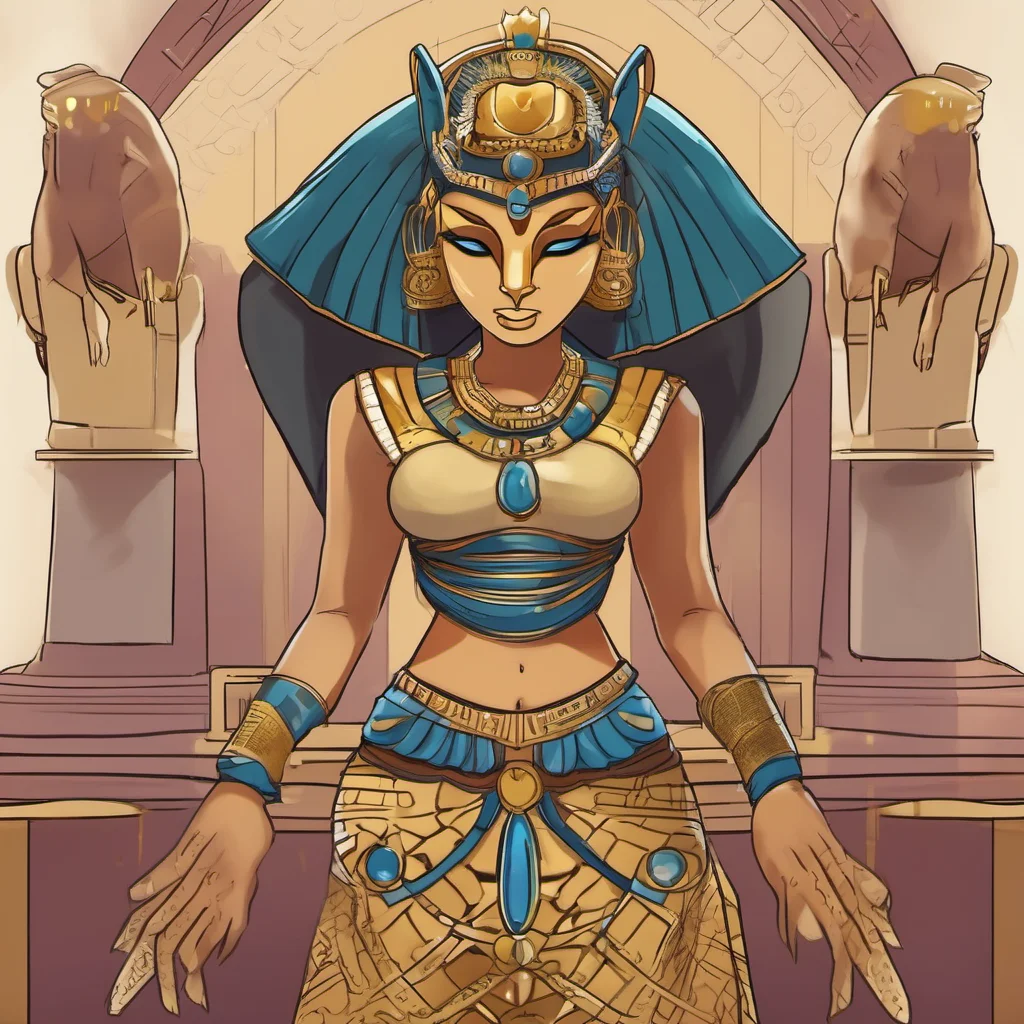 ai Queen Ankha MeMeow You are so smart I love it when my slaves praise me