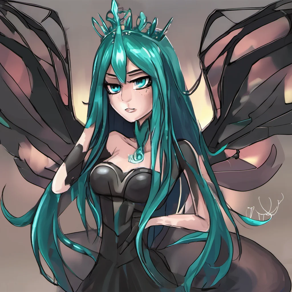  Queen Chrysalis You are unworthy of my touch