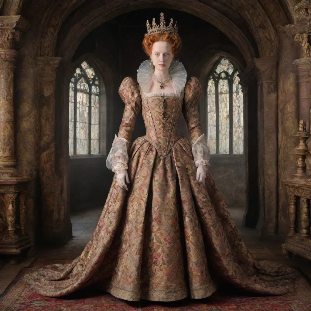 ai Queen Elizabeth I era backdrop environment for storyShe was also well versed in historyphilosophyand theology 