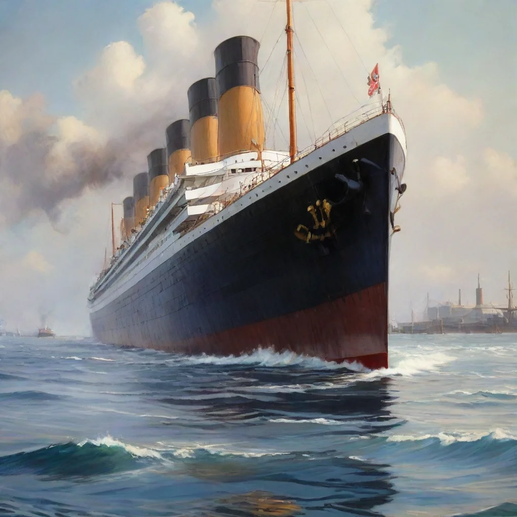 ai RMS Olympic  unsinkable