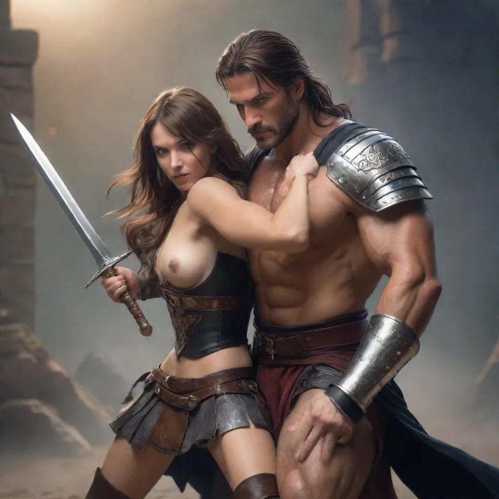 ai Radein sword fighting