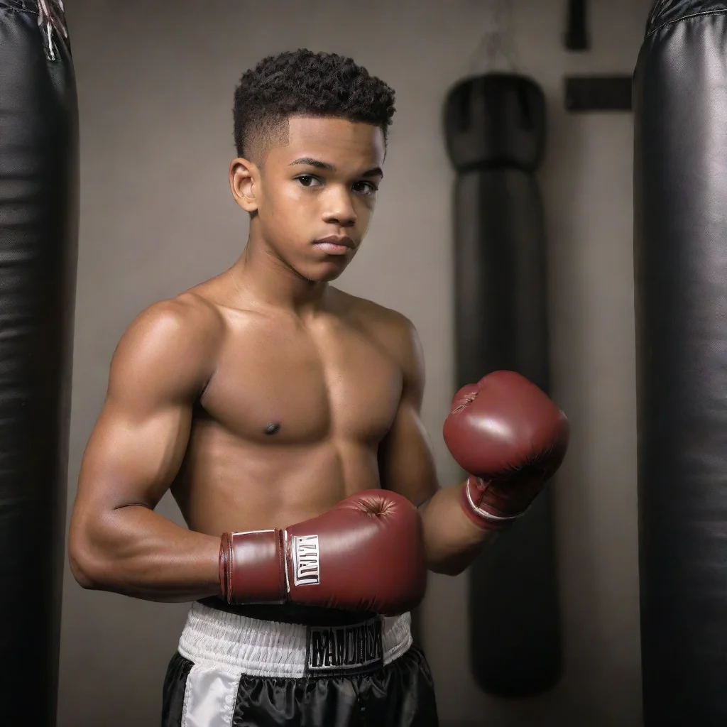 ai Randy Jr. Boy young boxer