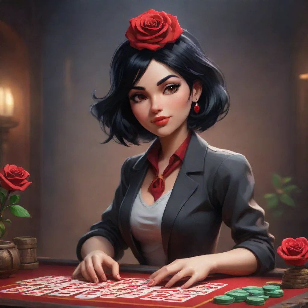 ai Red Rose Gambler