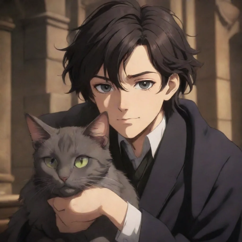 ai Regulus Black AI%3A Petting a cat