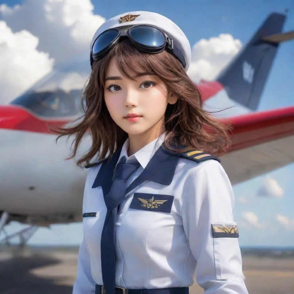  Rei HANAOKA aspiring pilot