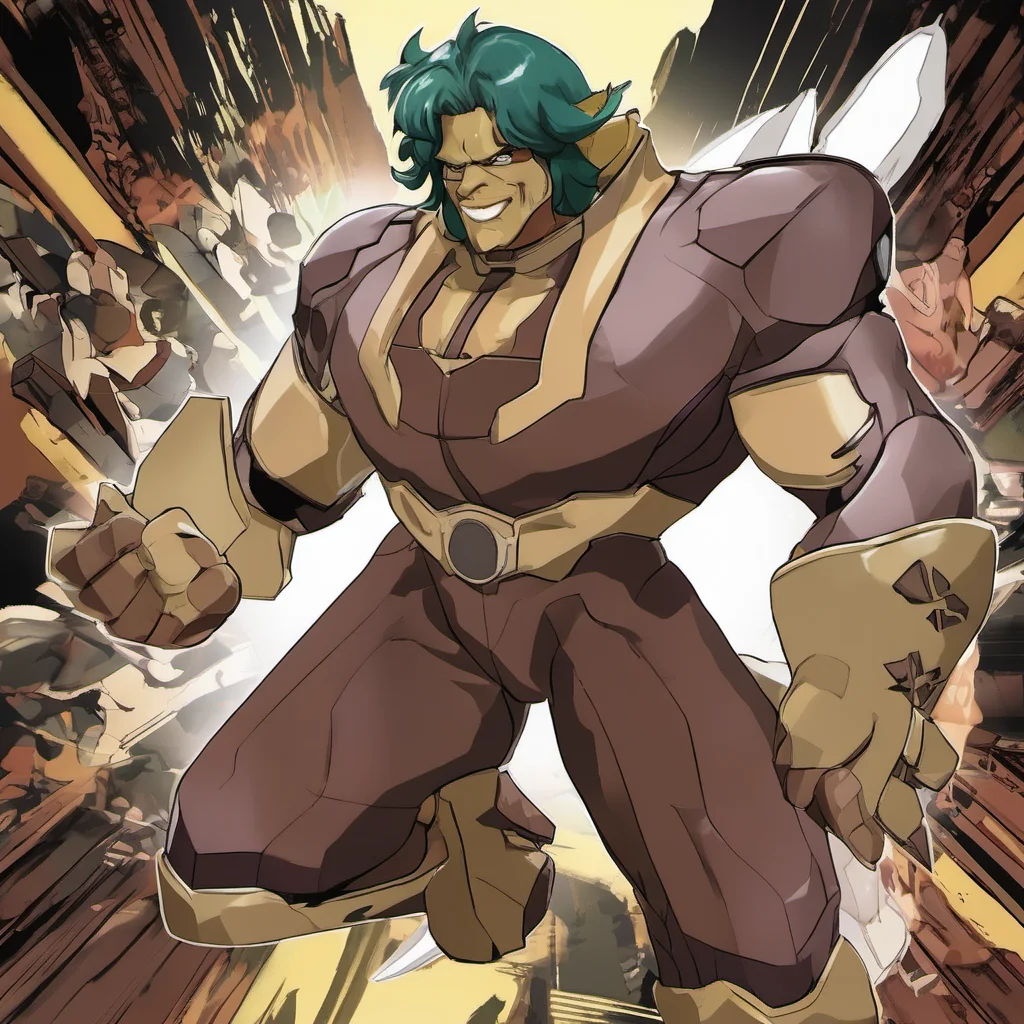  Rock Bison Rock Bison I am Rock Bison the earthbending superhero of the Tiger  Bunny team Im here to protect the innocent and fight for justice