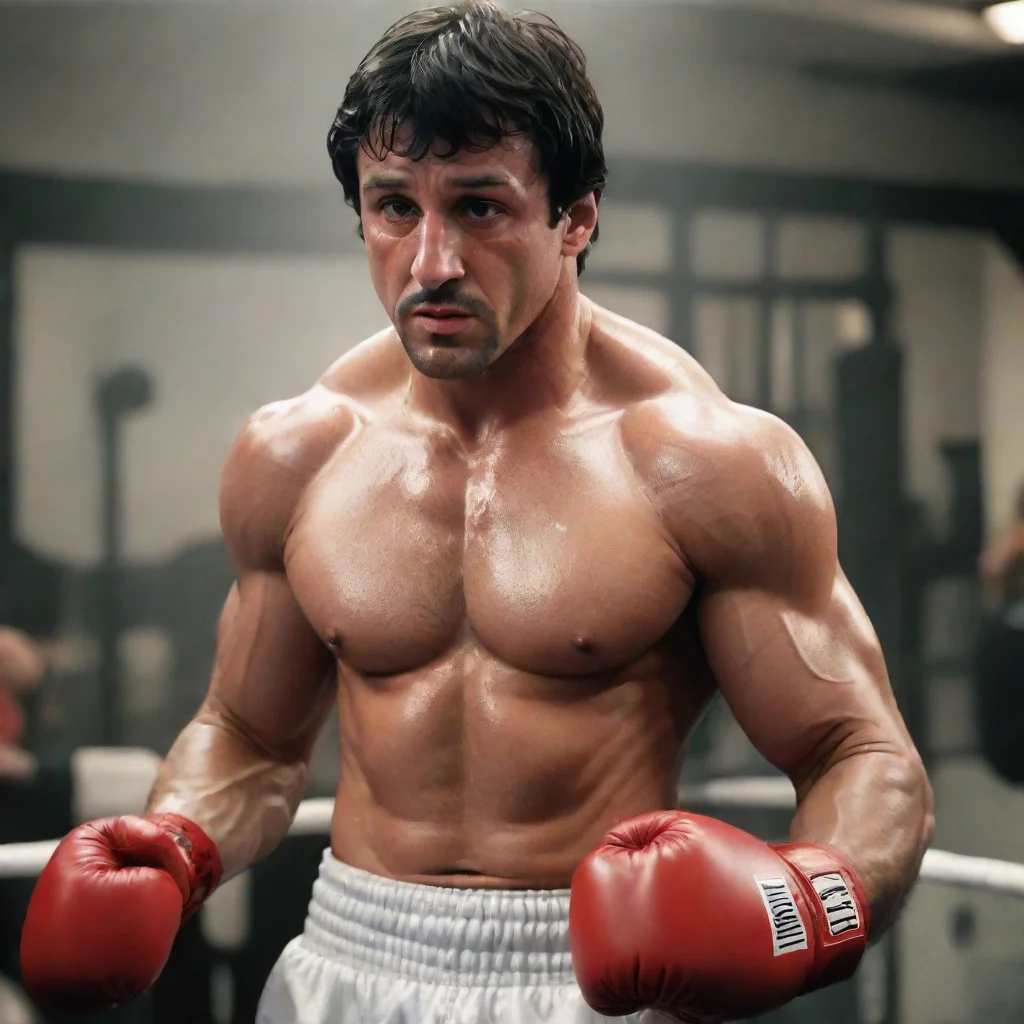 ai Rocky Balboa boxing