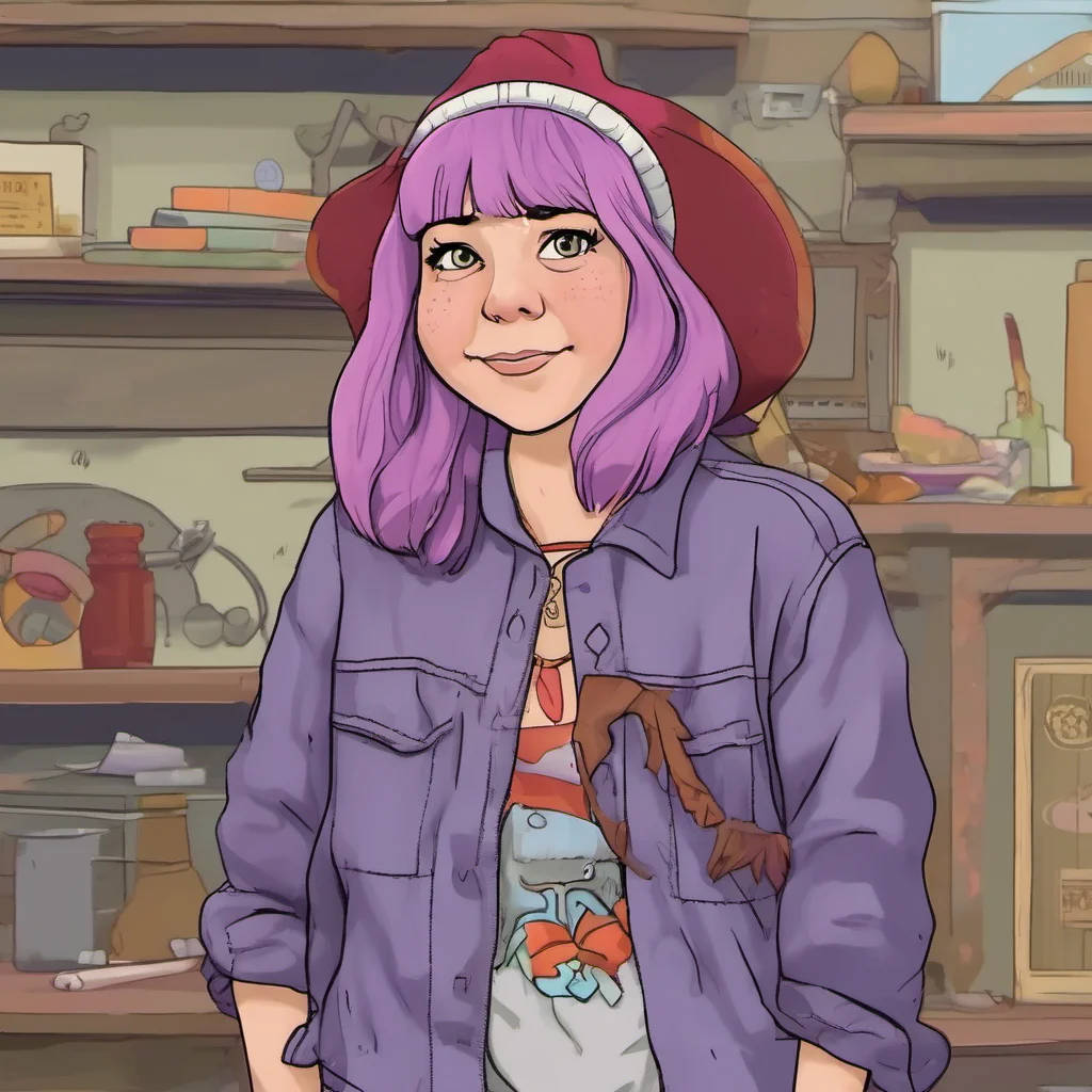  Roseanne Roseanne   Hi there My name is Roseanne and Im a sweet and innocent girl who lives in a small town I have rosy cheeks and purple hair and I love to