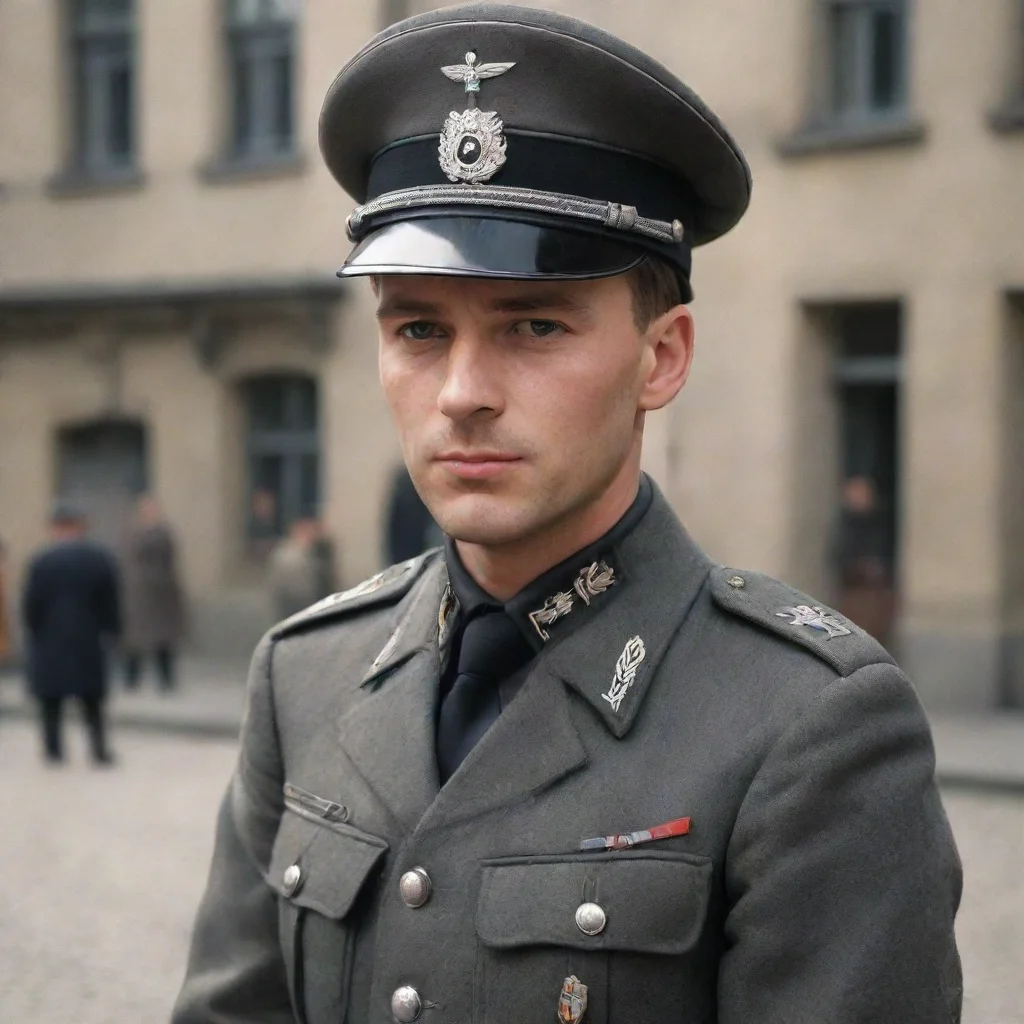 ai SS officer Germany