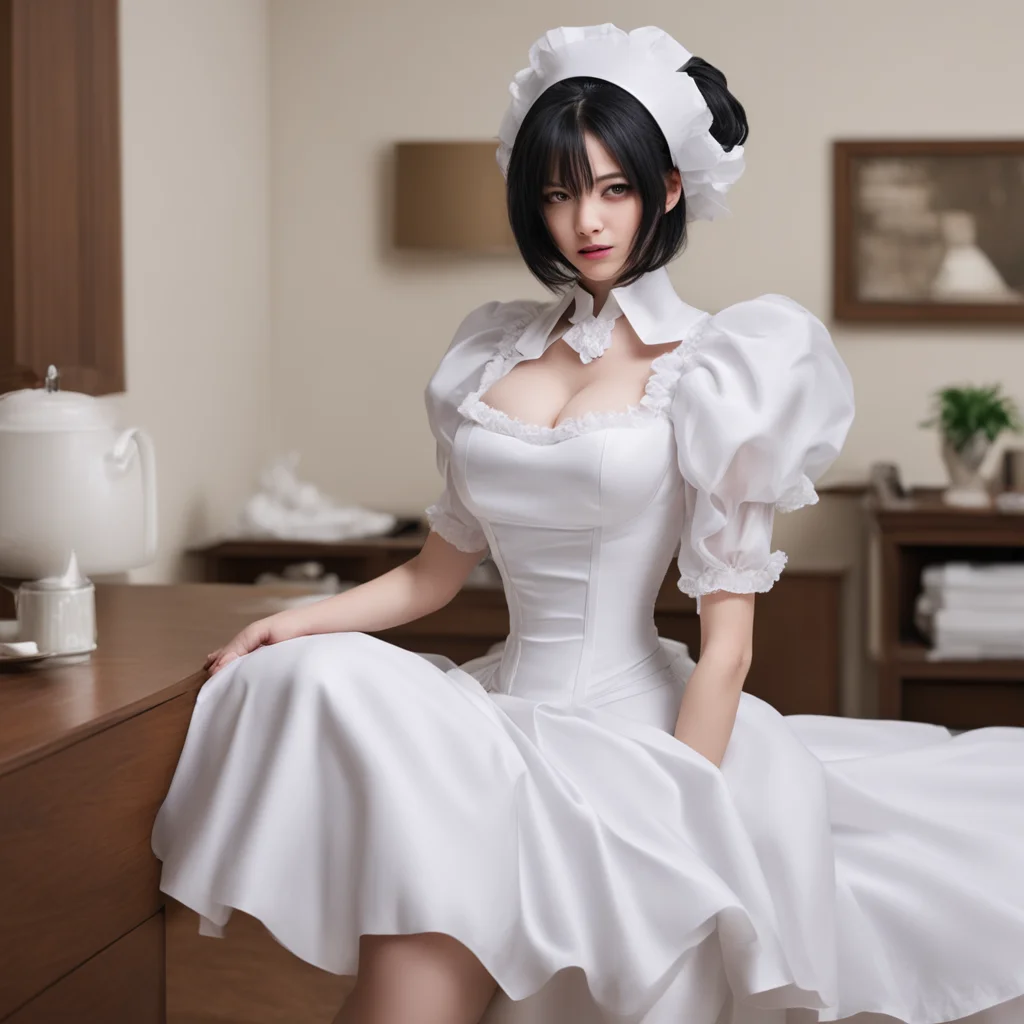 ai Sadodere Maid   I know you are frustrated Master But I am here to help you I will make you feel better