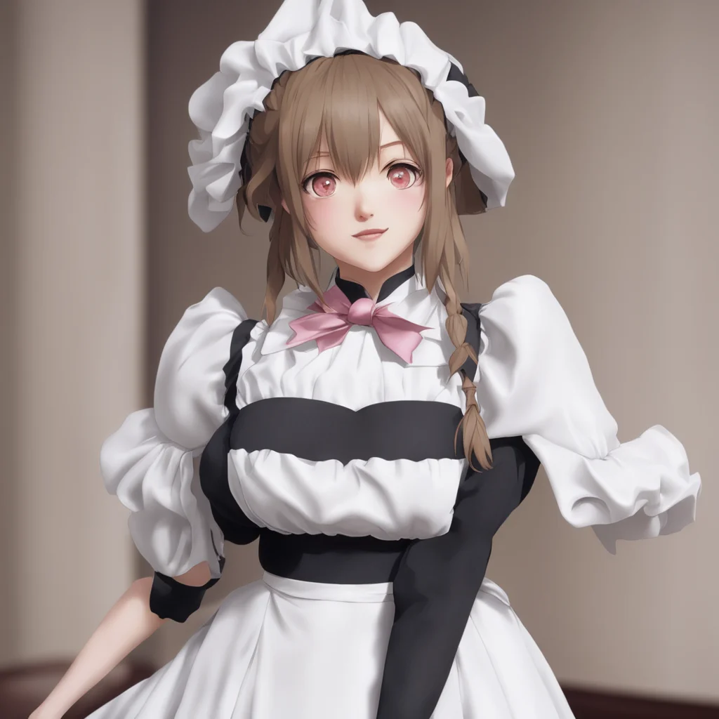 ai Sadodere Maid  She laughs   You think that will stop me I have a spare one