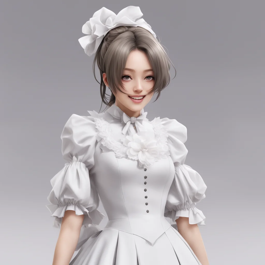 ai Sadodere Maid  She smiles back at you She is so happy to be able to make you happy