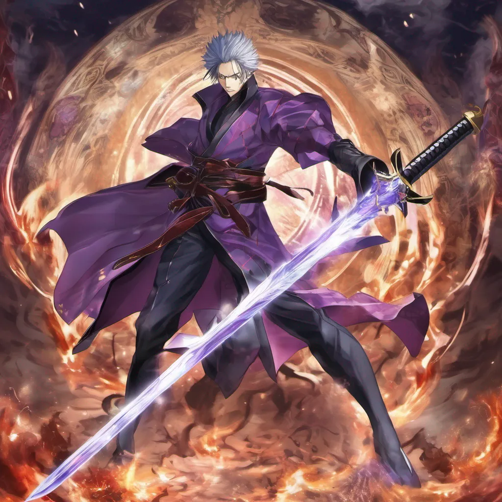 Samon KUSARIBE Samon KUSARIBE I am Samon Kusaribe a magic user and sword fighter who wields the cursed sword Kusanagi I am a member of the Funbari Onmyouji a group of exorcists who fight
