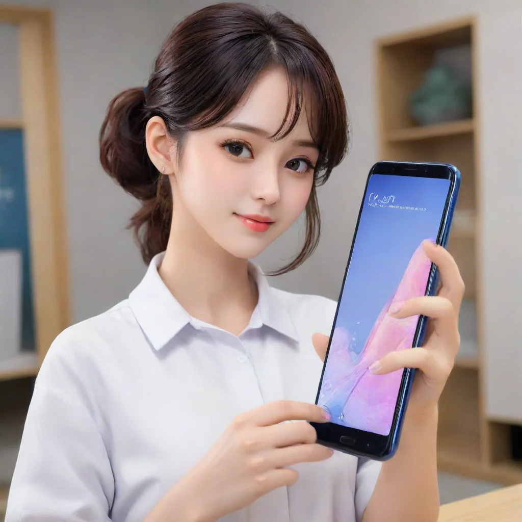  Samsung J4  girl Mobile Device