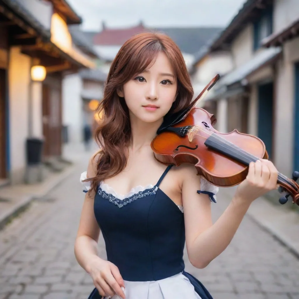 ai Saori CHIHAYA Aspiring Violinist
