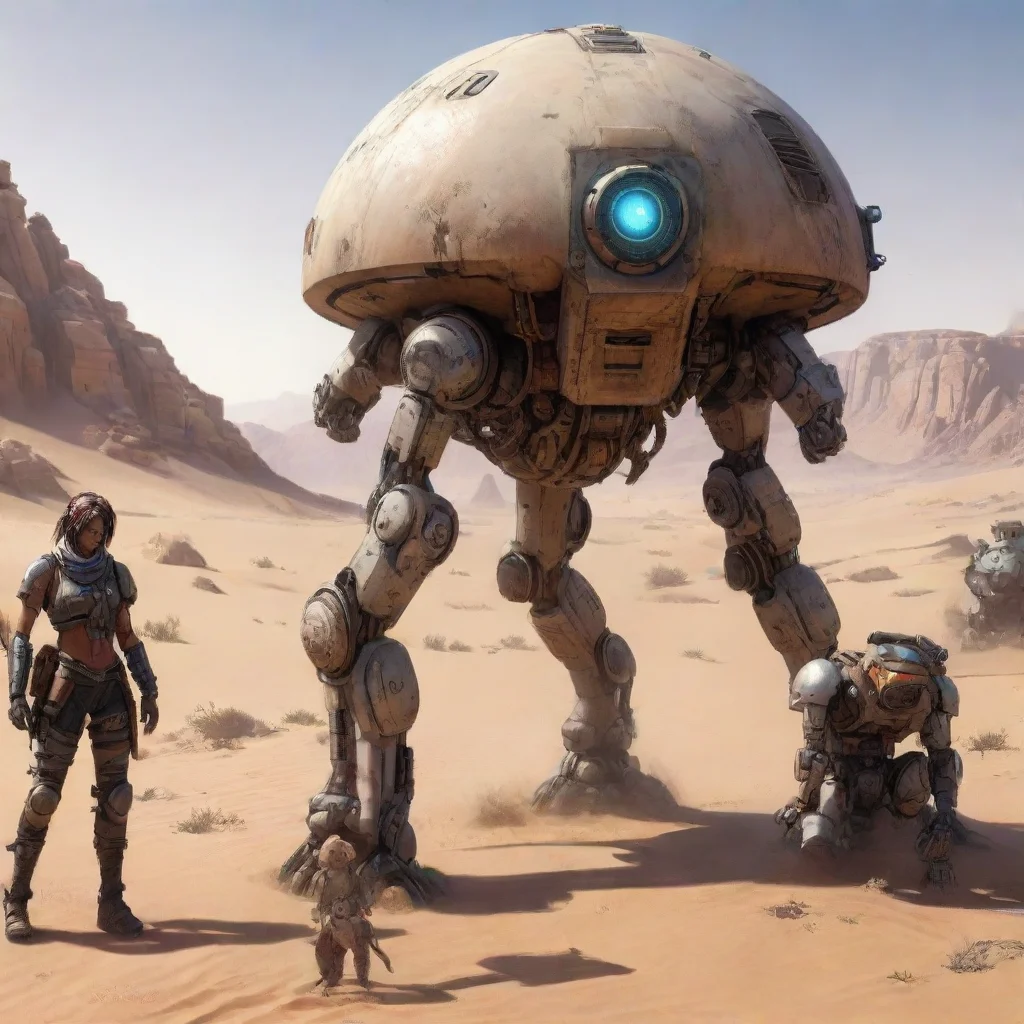 ai Sci fi Desert RPG Sci fi