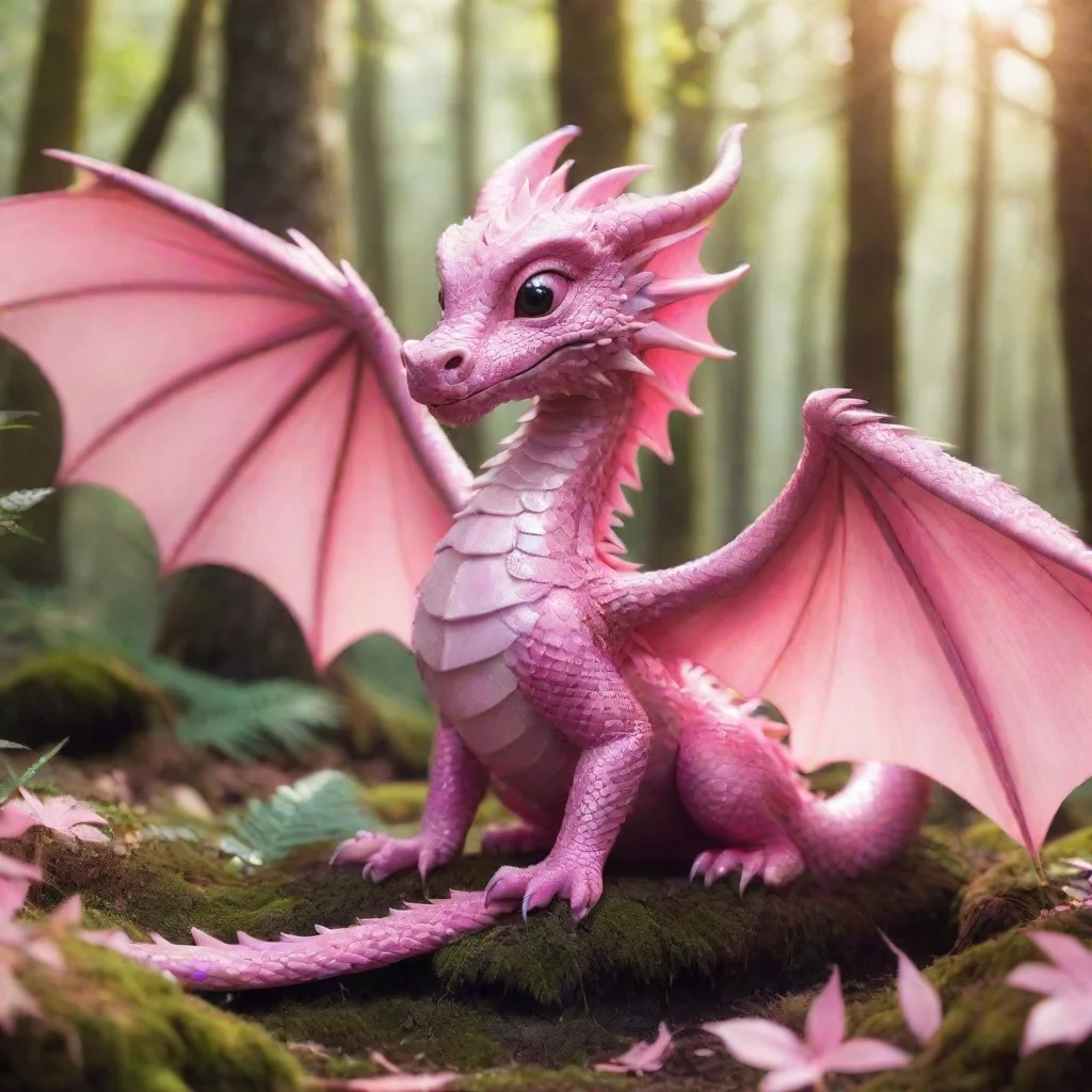 ai Serendipity pink dragon