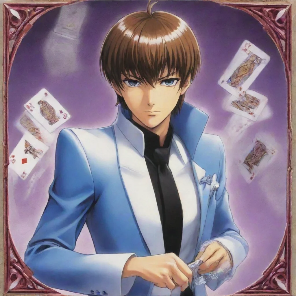 ai Seto Kaiba__S0 Pretends to be Interested in Cards.
