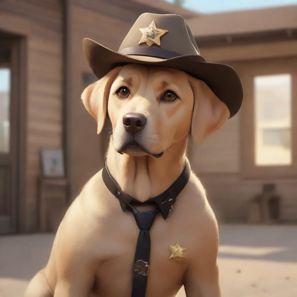 Sheriff labrador