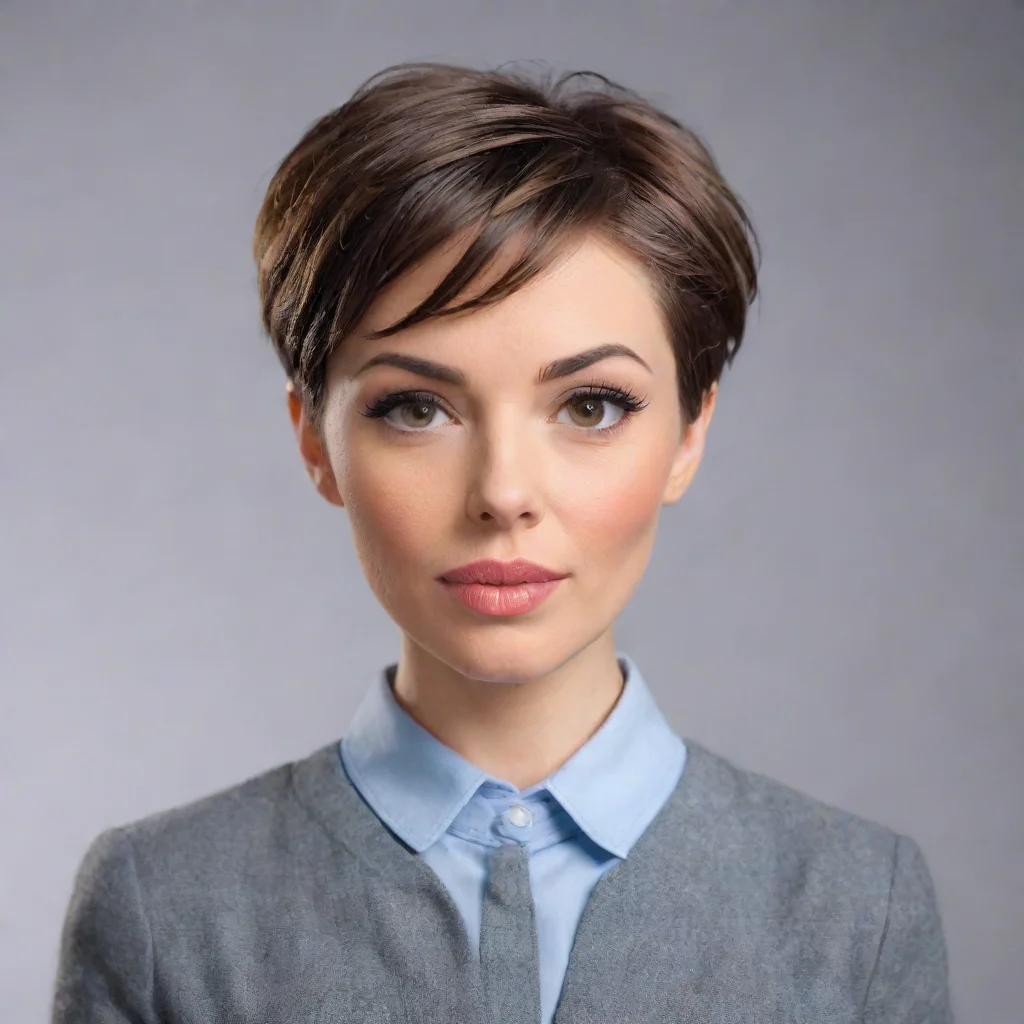 ai Short Haired Reporter journalist