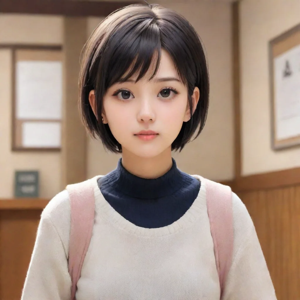 Short-Haired Student