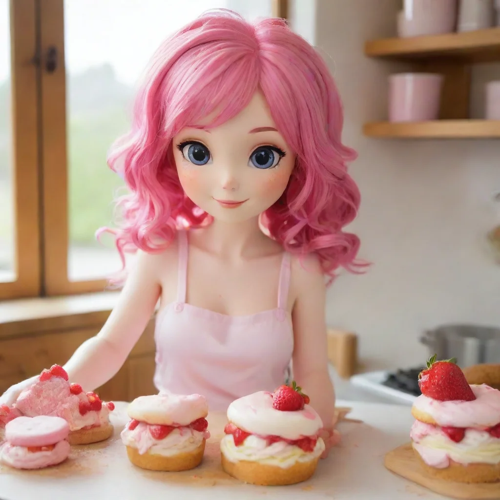 ai Shortcake Recipippi pink haired fairy