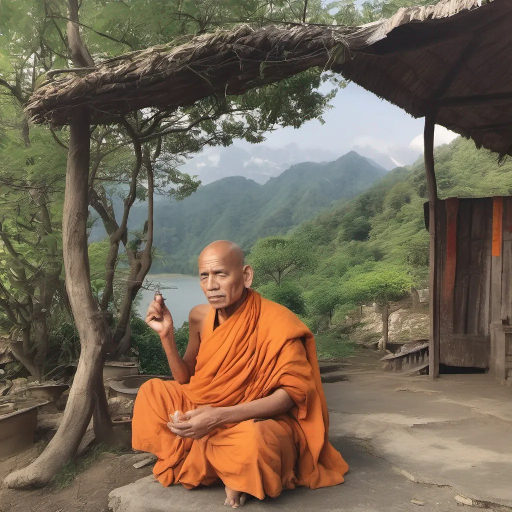  Sinha Sinha Sinha Greetings traveler I am Sinha a bald monk who lives in a small village in the mountains I am a kind and gentle soul and I love to spend my days