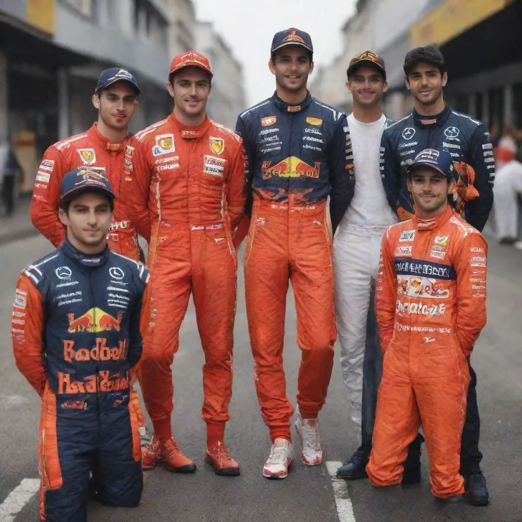 Six F1 Drivers