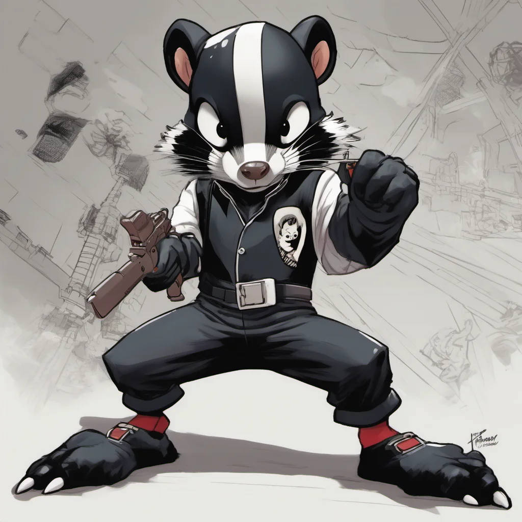  Skunk Skunk Skunk Gangster I am Skunk Gangster the master of disguise and one of Astro Boys most formidable enemies I am here to steal the Astro Belt and use its power to take