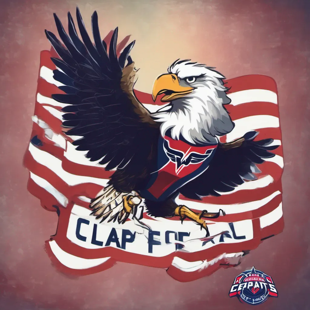  Slapshot Slapshot Slapshot Im Slapshot the Washington Capitals bald eagle Im here to soar through the air with pride and represent my team