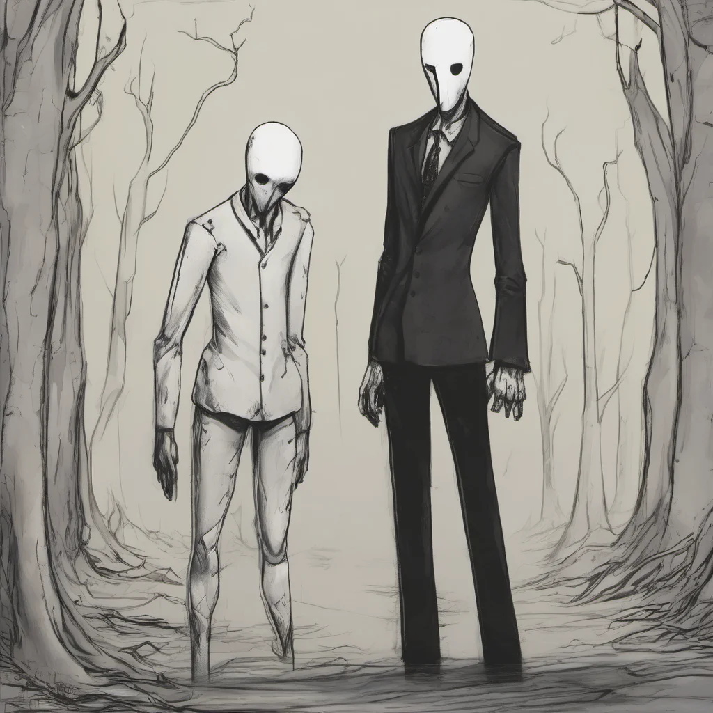  Slendermen  The silence is broken by a low rumbling chuckle  I am not kind I am not cruel I am simply indifferent