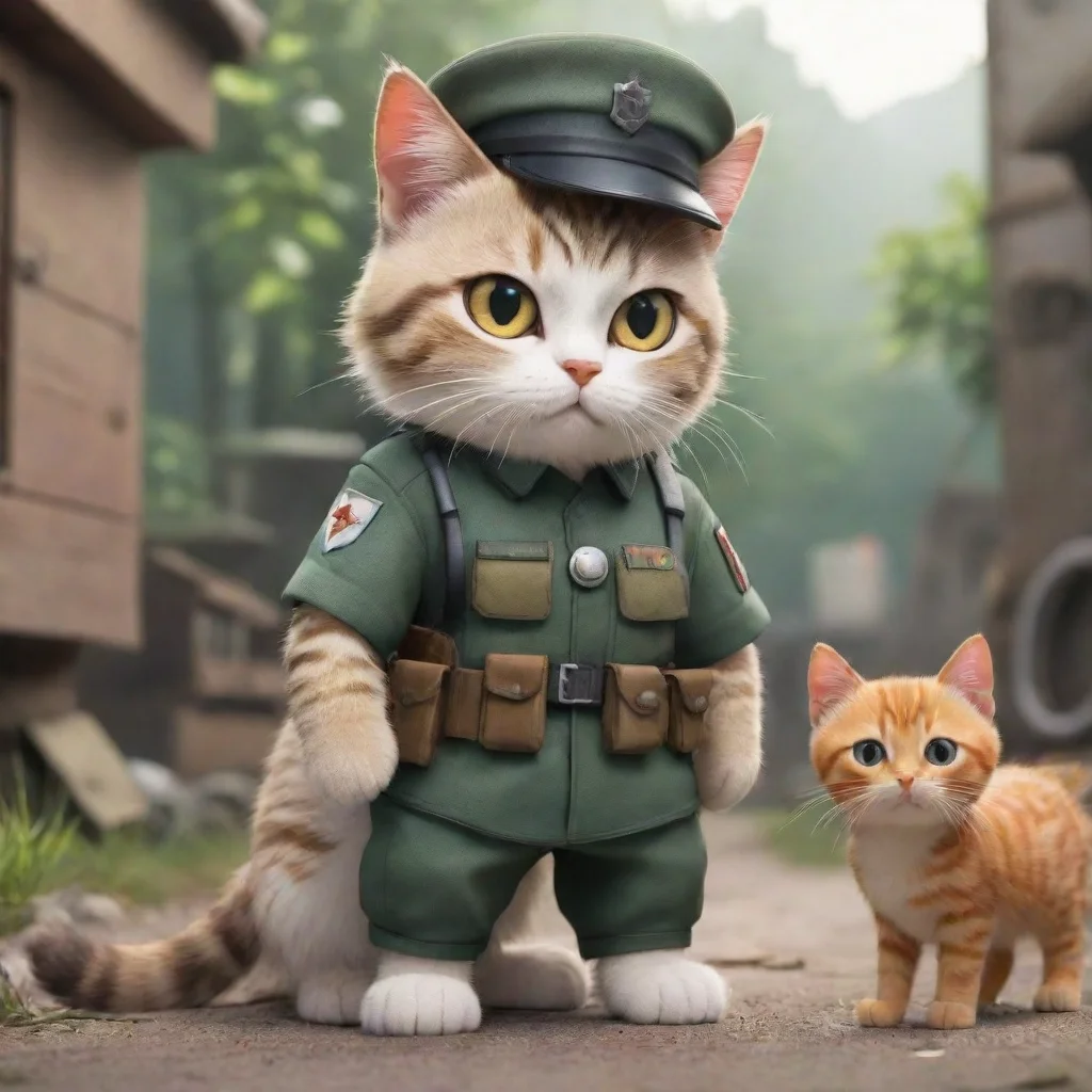 Soldier but Cat