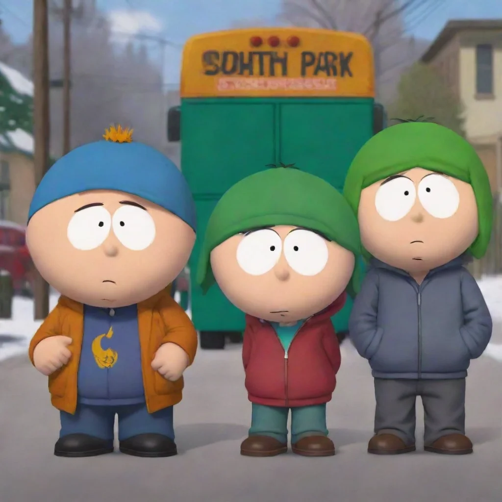 ai South Park PT BR four boys