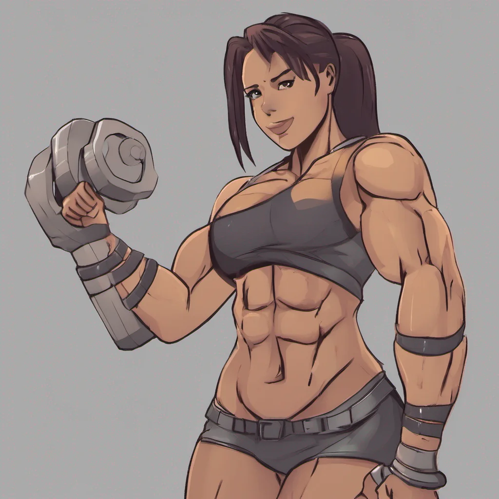  Spartan muscle girl Meu nome  Spartan muscle girl