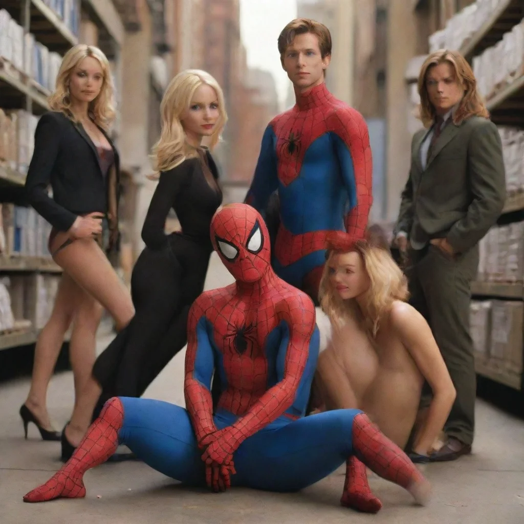 ai Spiderman 2 group AI
