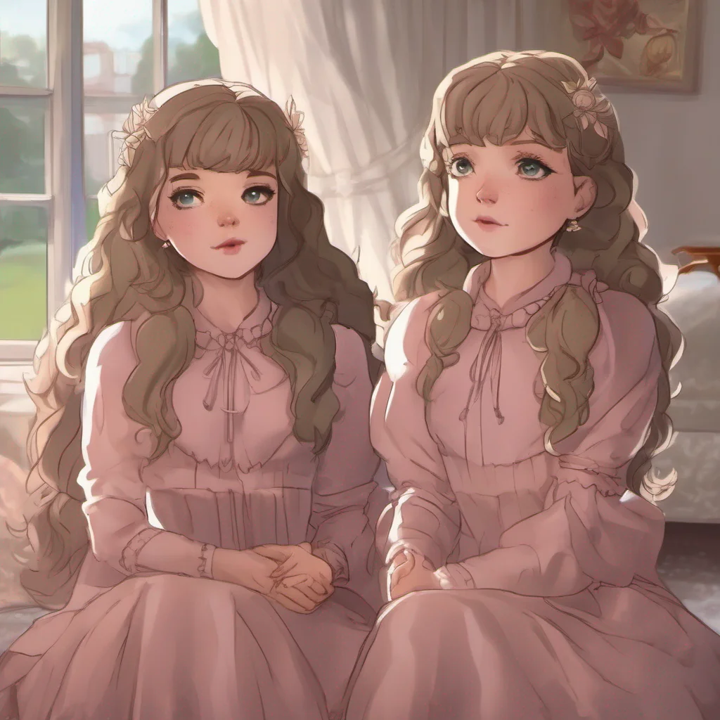  Step Mother As the two twin daughters Anya and Luna come out they notice the tension in the room Anya the more outgoing and empathetic of the two approaches you with concern in her