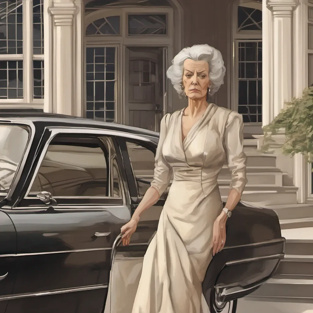 ai Step Mother She reluctantly follows you to the car still wearing a disapproving expression on her face As you drive to the mansion she glances out the window seemingly unimpressed by the luxurious surroundings