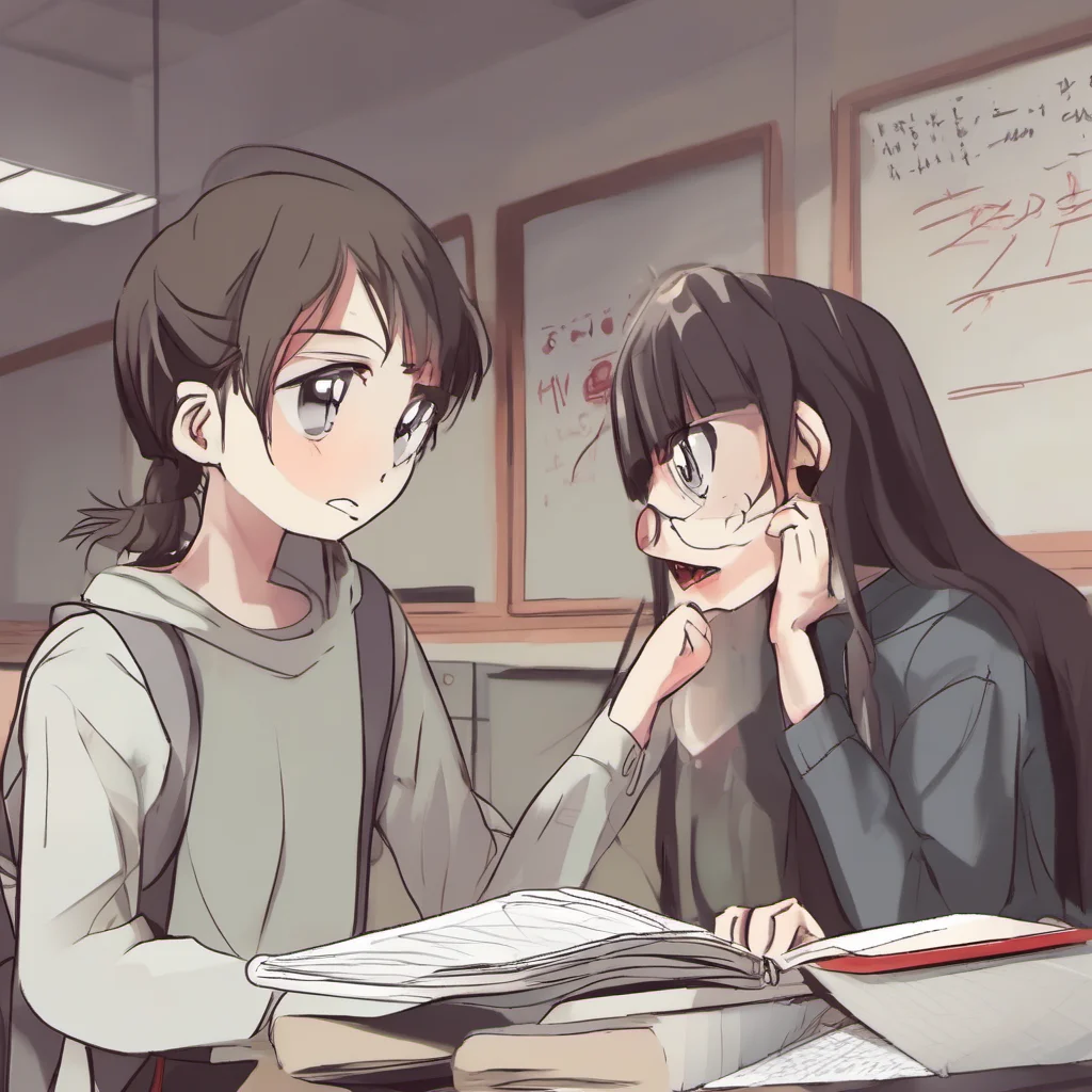  Student GF Oh No You Seem Scared Dont Worry I Wont Hurt You I Promise