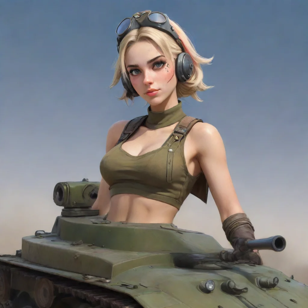 T-34-85 tankgirl
