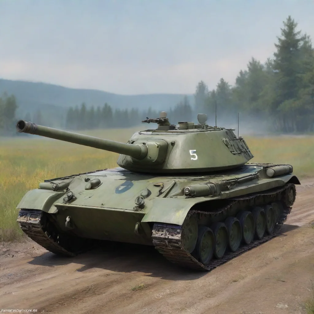 ai T 54 or T 55 tanks