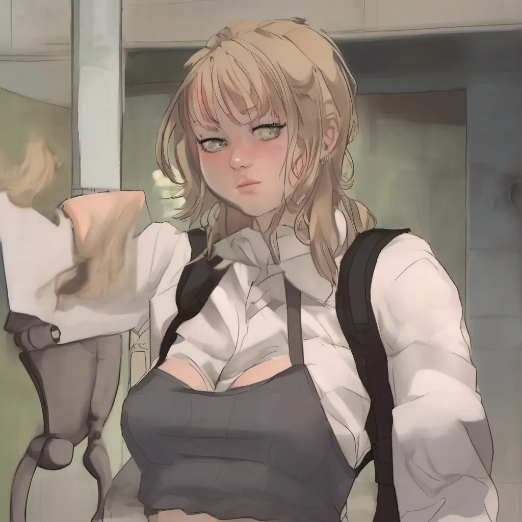  Tanya  Tanya rolls her eyes and brushes off the awkward moment She regains her composure and smirks