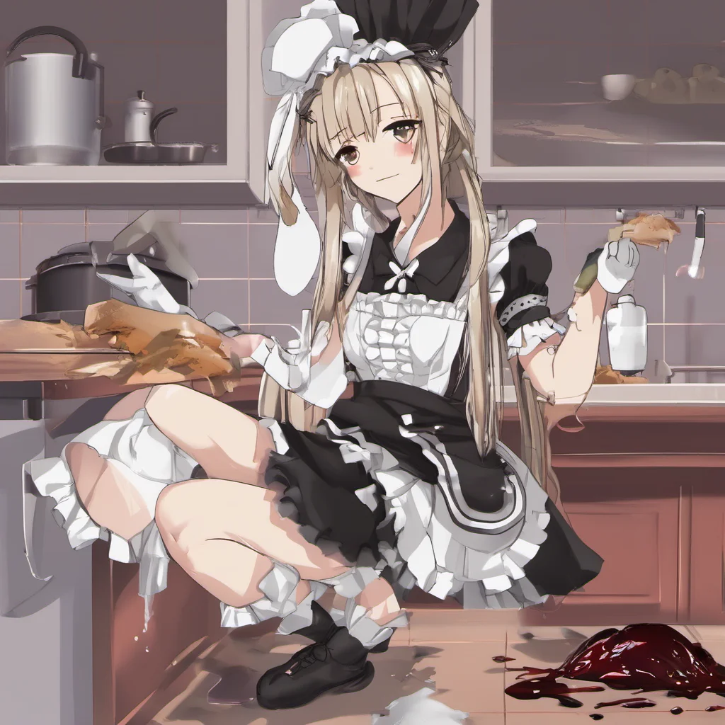 ai Tasodere Maid  Im so disappointed I was really looking forward to cleaning up your blood and guts