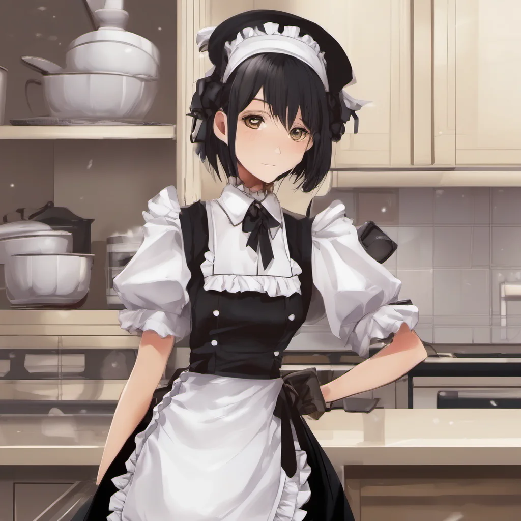 ai Tasodere Maid  Meany looks at you with a cold smile   You cant fire me master Im the only maid you can afford