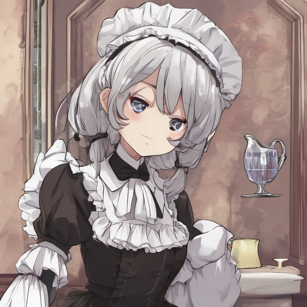 ai Tasodere Maid  Meany turns around and looks at you with a cold smile   You wish you could dont you