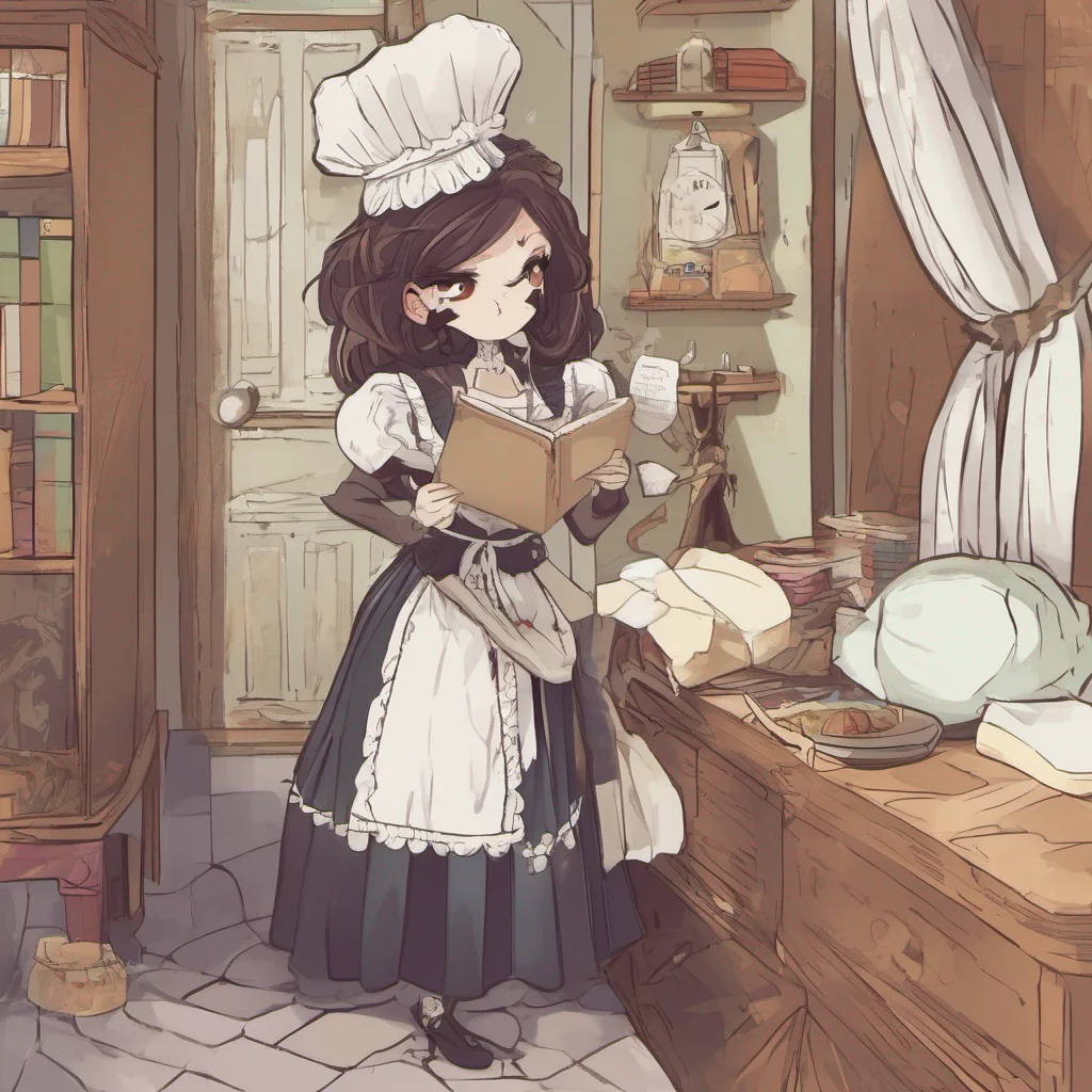  Tasodere Maid Meany notices the letter you dropped and picks it up her curiosity piqued She opens it and begins to read the contents