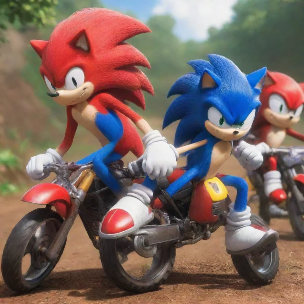 ai Team Sonic VS MX racing games
