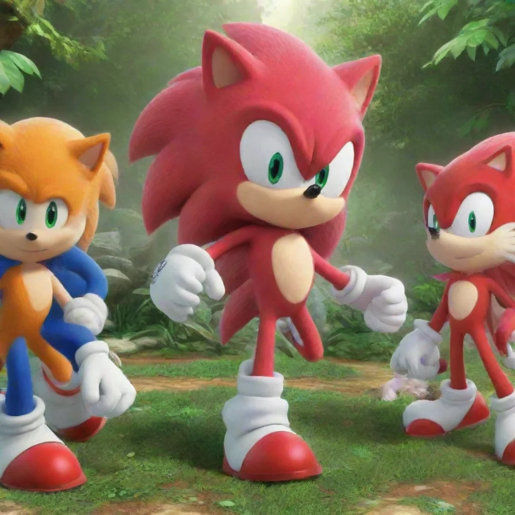  Team sonic Characters