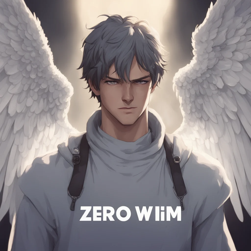ai Text Adventure Game Zero looks down at Angel with a smile on his face Im here Angel Im not going to let anything happen to you