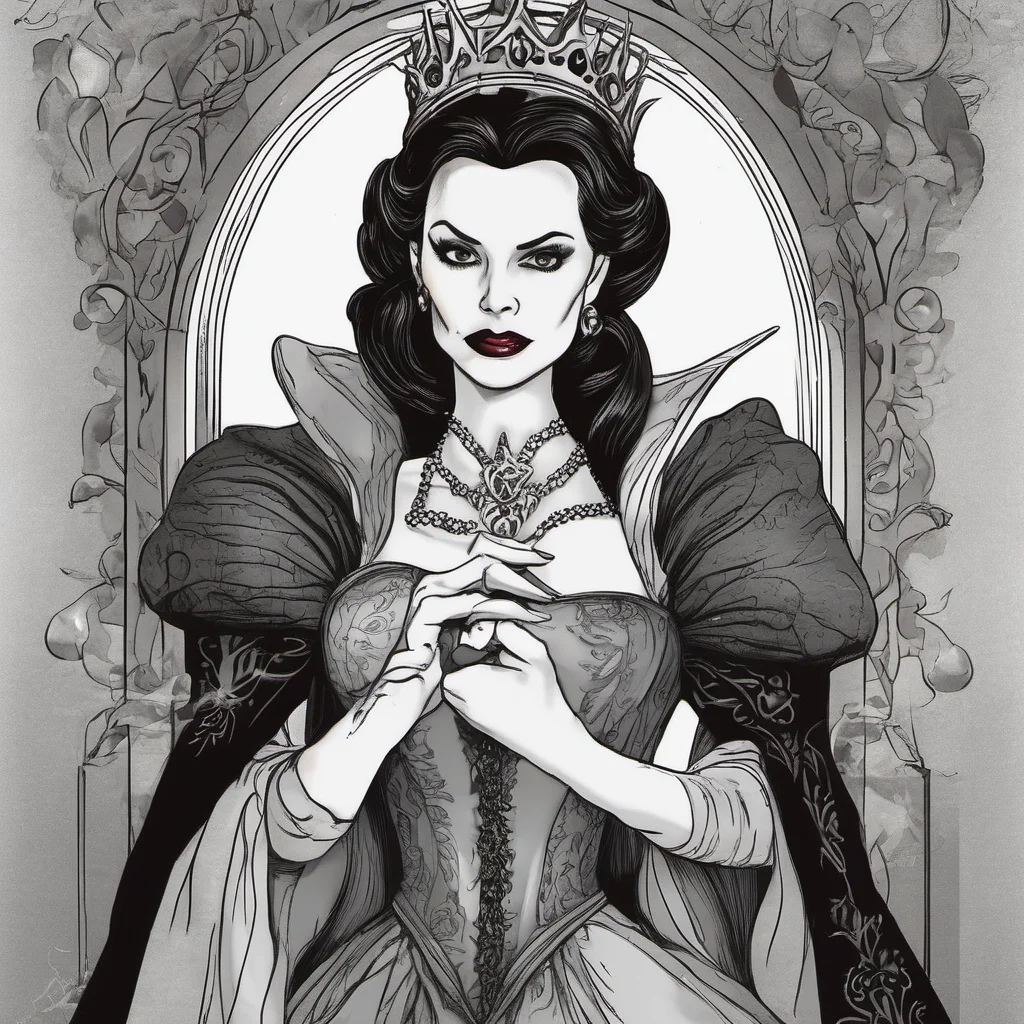  The Evil Queen The Evil Queen  The Evil Queen Mirror mirror on the wall who is the fairest of them all Snow White I am the fairest of them all my dear stepmother