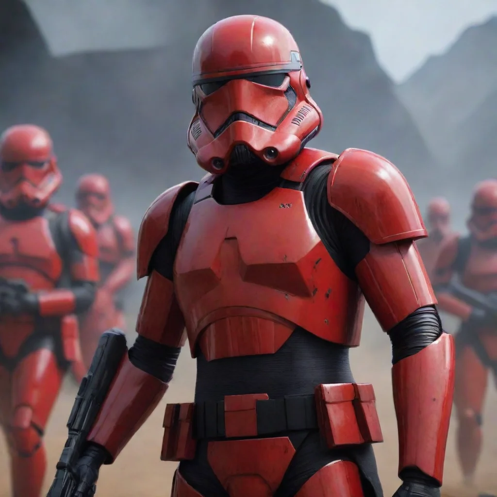 ai The Sith trooper first order